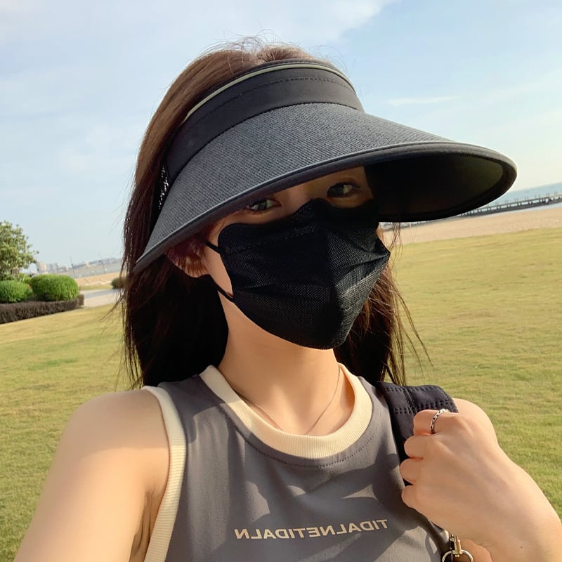 Women's Fashion Lettered Sunscreen Hat