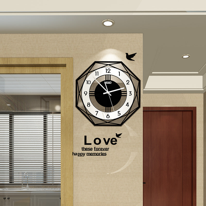 Nordic Minimalist Wall Clock - Creative Home Design