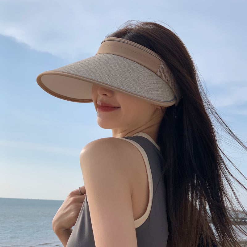 Women's Fashion Lettered Sunscreen Hat